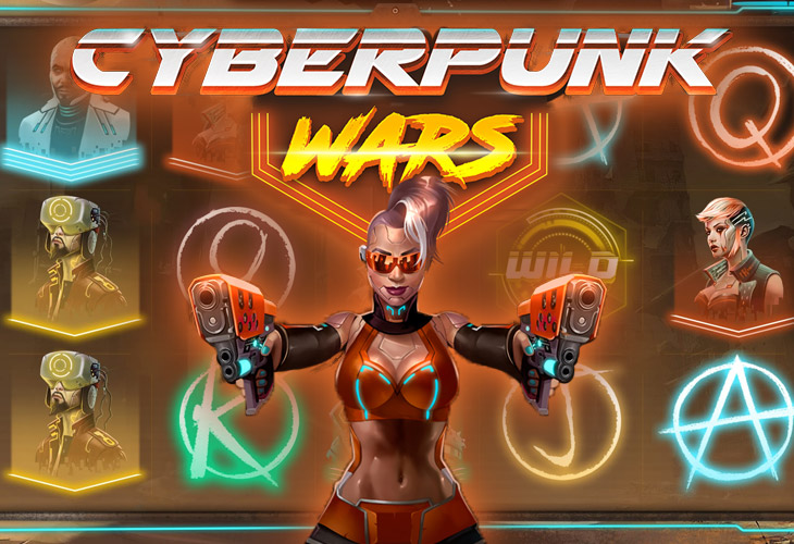 Cyberpunk Wars - Woohoo slot at Kyngs Casino Casino