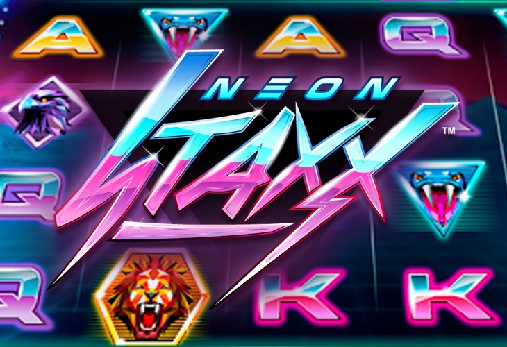 Neon Staxx - NetEnt slot at Kyngs Casino Casino