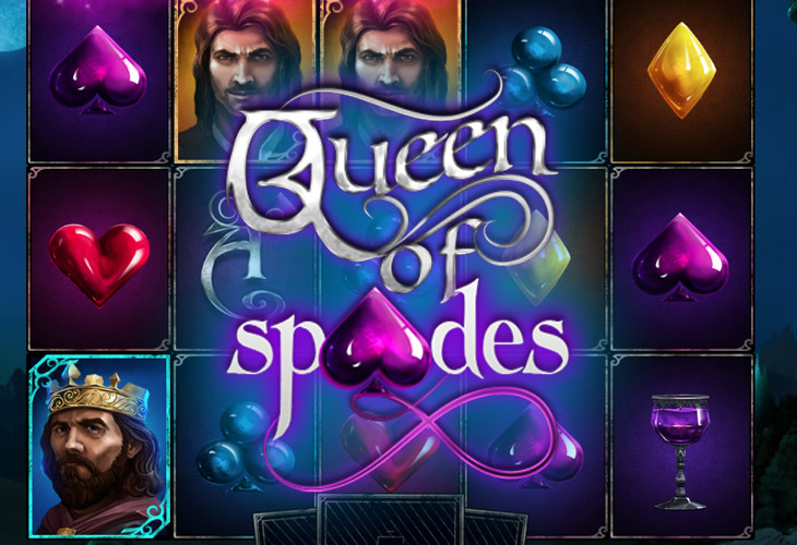 Queen Of Spades - Mascot slot at Kyngs Casino Casino