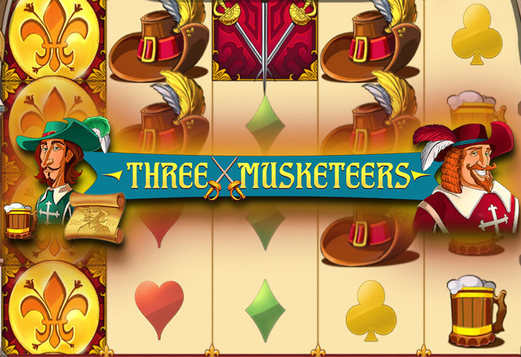 Three Musketeers - Red Tiger Gaming slot at Kyngs Casino Casino