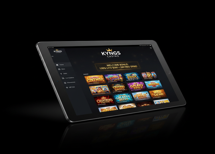 Kyngs Casino Casinò su tablet